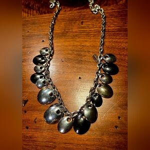 Liz Claiborne Silver Charm Necklace